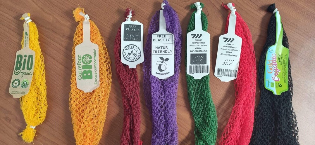 Malla tubular de celulosa